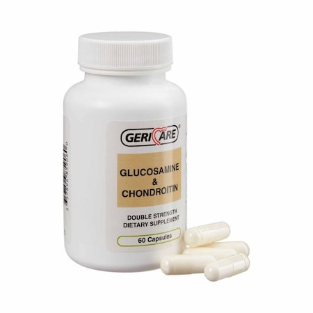 Geri-Care Joint Health Supplement Glucosamine / Chondroitin 500 mg - 400 mg Strength Capsule, 60PK 859-06-GCP